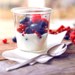 Fromage blanc et fruits