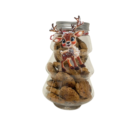 Pot Sapin Mini Cookies – Cadeau de Noël gourmand