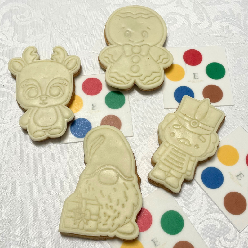 Sablé à Peindre de Noël – Activité Gourmande pour Enfants