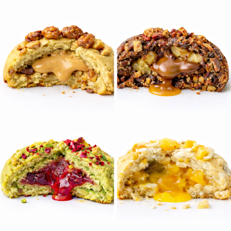 Nos Cookies Fourrés maintenant 120g !!