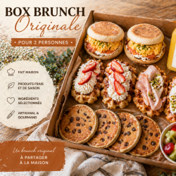 Box Brunch Originale pour 2 personnes | E Food Event Society